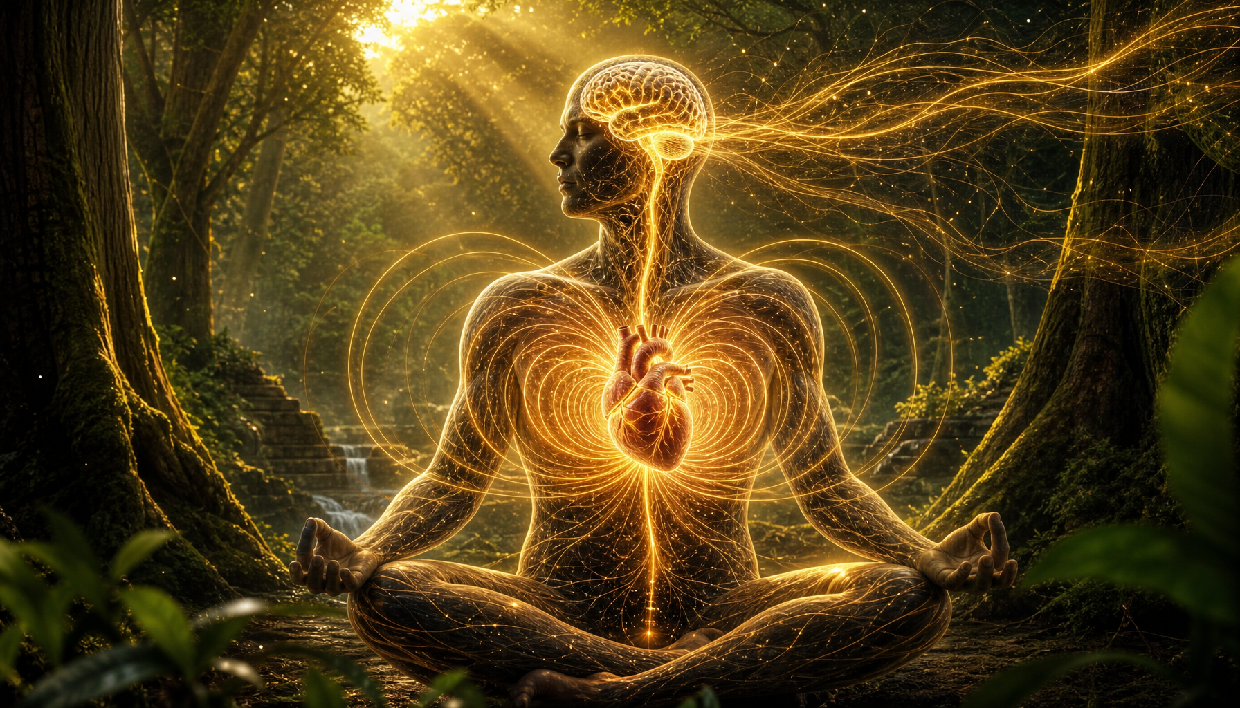 Heart-brain coherence — where science meets the sacred.
