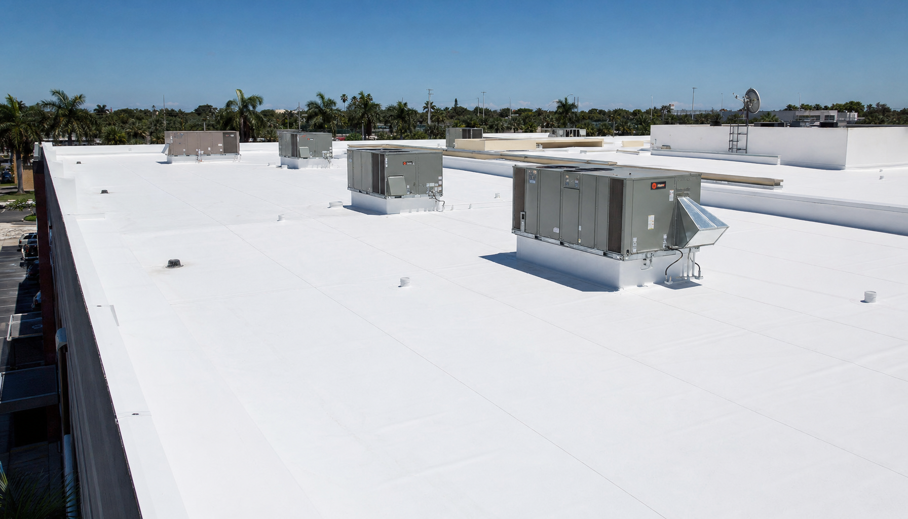 Flat and Commercial Roofing South Florida
